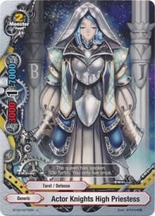 Actor Knights High Priestess - Cyber Ninja Squad - Future Card BuddyFight card