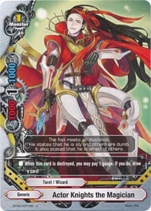 Actor Knights the Magician - Cyber Ninja Squad - Future Card BuddyFight card