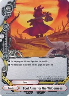 Fool Aims for the Wilderness - Cyber Ninja Squad - Future Card BuddyFight card