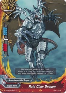 Raid Claw Dragon - Cyber Ninja Squad - Future Card BuddyFight card