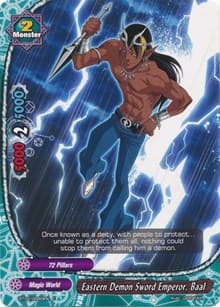 Eastern Demon Sword Emperor, Baal - Cyber Ninja Squad - Future Card BuddyFight card