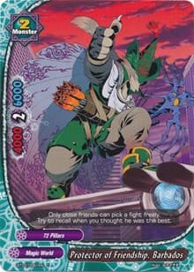 Protector of Friendship, Barbados - Cyber Ninja Squad - Future Card BuddyFight card