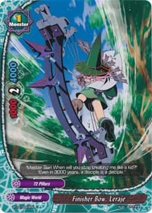 Finisher Bow, Leraje - Cyber Ninja Squad - Future Card BuddyFight card