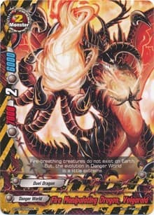 Fire Manipulating Dragon, Volgaraid - Cyber Ninja Squad - Future Card BuddyFight card