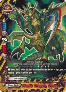 Mantis Dragon, Drantis - Cyber Ninja Squad - Future Card BuddyFight card