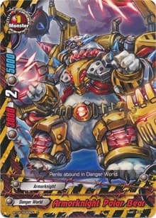 Armorknight Polar Bear - Cyber Ninja Squad - Future Card BuddyFight card