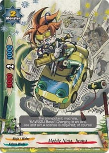 Mobile Ninja, Jiraiya - Cyber Ninja Squad - Future Card BuddyFight card