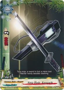 Ninja Blade, Kurogachi - Cyber Ninja Squad - Future Card BuddyFight card