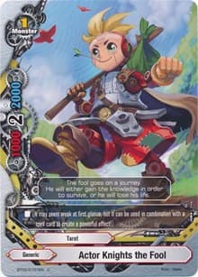 Actor Knights the Fool - Cyber Ninja Squad - Future Card BuddyFight card