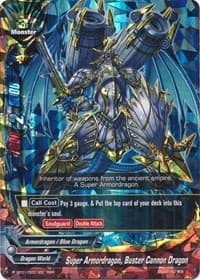 Super Armordragon, Buster Cannon Dragon - Dragon Chief - Future Card BuddyFight card
