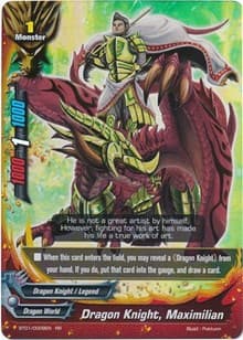 Dragon Knight, Maximilian - Dragon Chief - Future Card BuddyFight card