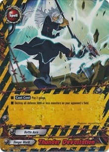 Thunder Devastation - Dragon Chief - Future Card BuddyFight card