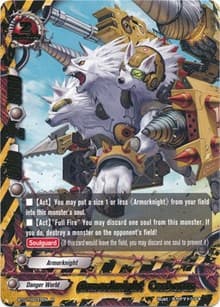 Armorknight Cerberus - Dragon Chief - Future Card BuddyFight card