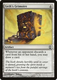 Geth's Grimoire - Darksteel - Magic: The Gathering card