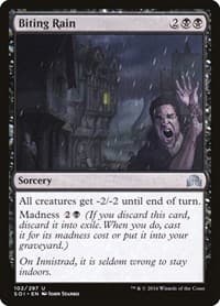 Biting Rain - Shadows over Innistrad - Magic: The Gathering card