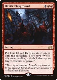 Devils' Playground - Shadows over Innistrad - Magic: The Gathering card