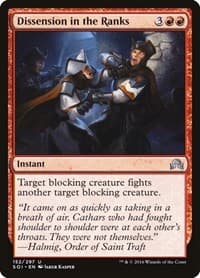Dissension in the Ranks - Shadows over Innistrad - Magic: The Gathering card
