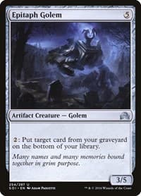 Epitaph Golem - Shadows over Innistrad - Magic: The Gathering card
