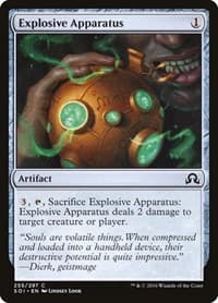 Explosive Apparatus - Shadows over Innistrad - Magic: The Gathering card