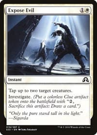 Expose Evil - Shadows over Innistrad - Magic: The Gathering card
