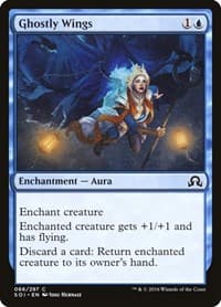 Ghostly Wings - Shadows over Innistrad - Magic: The Gathering card