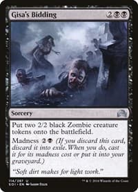 Gisa's Bidding - Shadows over Innistrad - Magic: The Gathering card