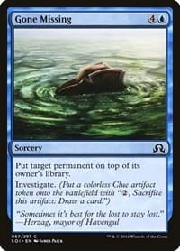 Gone Missing - Shadows over Innistrad - Magic: The Gathering card