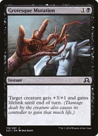 Grotesque Mutation - Shadows over Innistrad - Magic: The Gathering card
