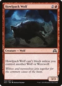 Howlpack Wolf - Shadows over Innistrad - Magic: The Gathering card