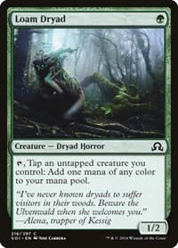 Loam Dryad - Shadows over Innistrad - Magic: The Gathering card