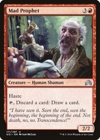 Mad Prophet - Shadows over Innistrad - Magic: The Gathering card