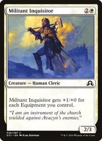 Militant Inquisitor - Shadows over Innistrad - Magic: The Gathering card
