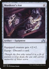 Murderer's Axe - Shadows over Innistrad - Magic: The Gathering card