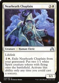 Nearheath Chaplain - Shadows over Innistrad - Magic: The Gathering card