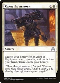 Open the Armory - Shadows over Innistrad - Magic: The Gathering card