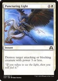 Puncturing Light - Shadows over Innistrad - Magic: The Gathering card