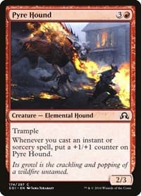 Pyre Hound - Shadows over Innistrad - Magic: The Gathering card