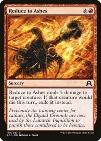 Reduce to Ashes - Shadows over Innistrad - Magic: The Gathering card