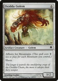 Oxidda Golem - Darksteel - Magic: The Gathering card