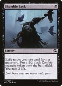 Shamble Back - Shadows over Innistrad - Magic: The Gathering card