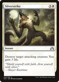 Silverstrike - Shadows over Innistrad - Magic: The Gathering card