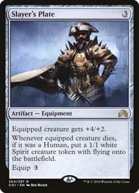 Slayer's Plate - Shadows over Innistrad - Magic: The Gathering card