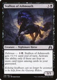 Stallion of Ashmouth - Shadows over Innistrad - Magic: The Gathering card
