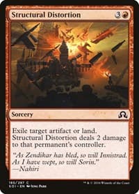 Structural Distortion - Shadows over Innistrad - Magic: The Gathering card