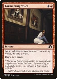 Tormenting Voice - Shadows over Innistrad - Magic: The Gathering card