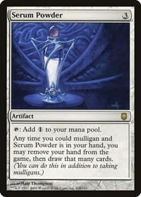 Serum Powder - Darksteel - Magic: The Gathering card