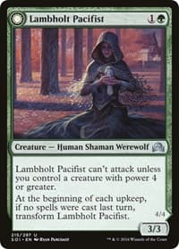 Lambholt Pacifist - Shadows over Innistrad - Magic: The Gathering card
