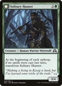 Solitary Hunter - Shadows over Innistrad - Magic: The Gathering card