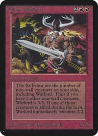 Keldon Warlord - Alpha Edition - Magic: The Gathering card