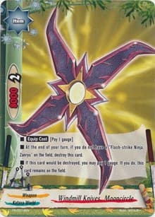 Windmill Knives, Mooncircle - Promo Cards - Future Card BuddyFight card